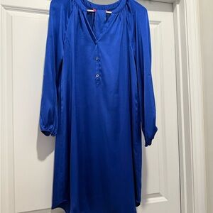 Vibrant Blue Tunic Dress